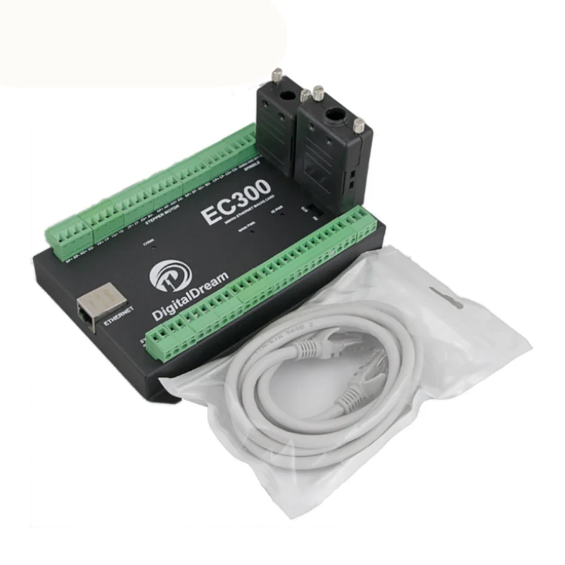 EC300 Mach3 Motion Control Card Ethernet Port For CNC Router Milling Machine 6 Axis MACH3 Motion Control Card CNC Standard Board