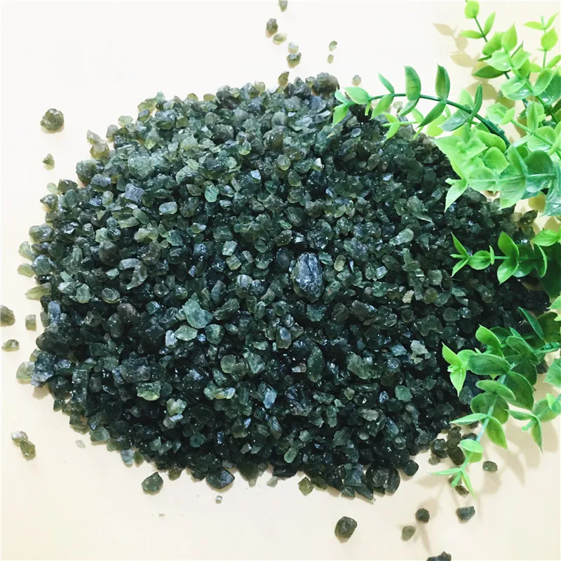 1000g natural crystal green apatite mineral raw stone specimen for home decoration