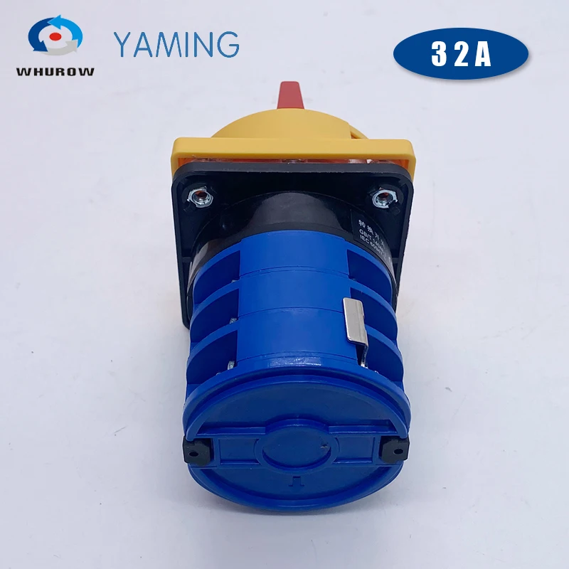 LW26-32GS 5.5N/3 Motor Forward And Reverse Universal Transfer Selector 32A Three Phase OFF-ON Padlock Cam Switch