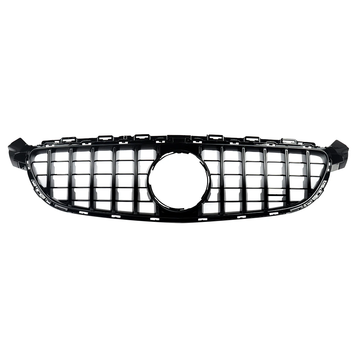 SAIQINGSP GTR Style Front Grill For Mercedes BenzC-Class W205 S205 C205 A205 C63 / C63s ONLY 2014-2018 Car Accessories Tools