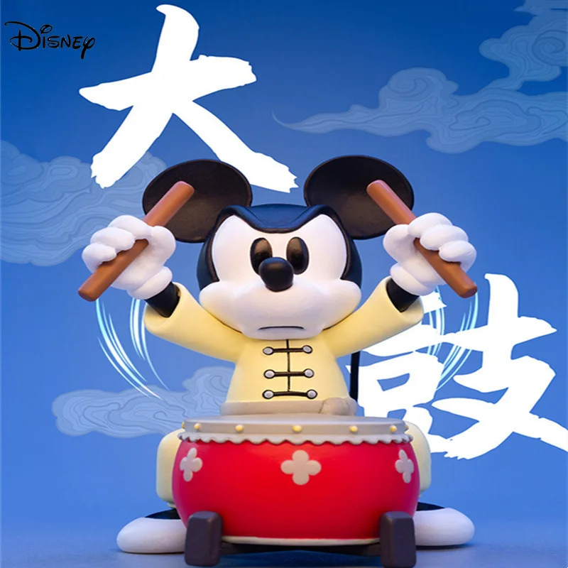 Nieuwe Mickey Mouse Figuur Serie Action Figure Kute Chinese Kung Fu Animatie Pop Mickey Pop Decoratie Trendy Kinderen Speelgoed Cadeau