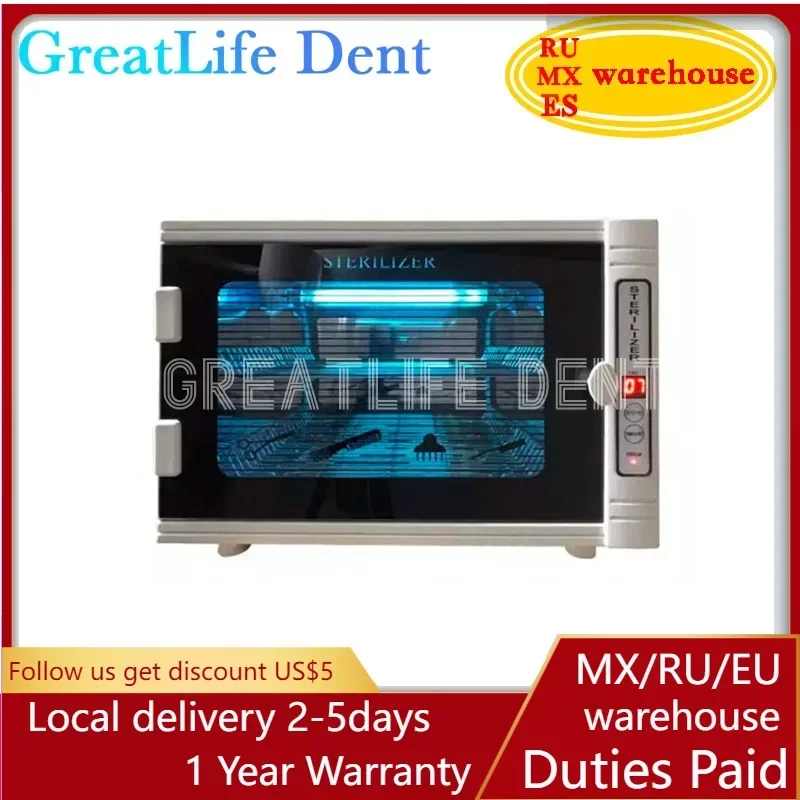 GreatLife 99% Sterilization Ultraviolet Ozone Quick Efficient Disinfection Disinfecting Cabinet Intelligent Timing Led Display