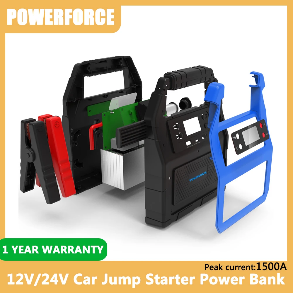 

Jump Starter 12V 24V Truck Power Bank Fast Charge 38000mAh Car Starting Device Battery Charger Emergency Jump Box Free Shipping