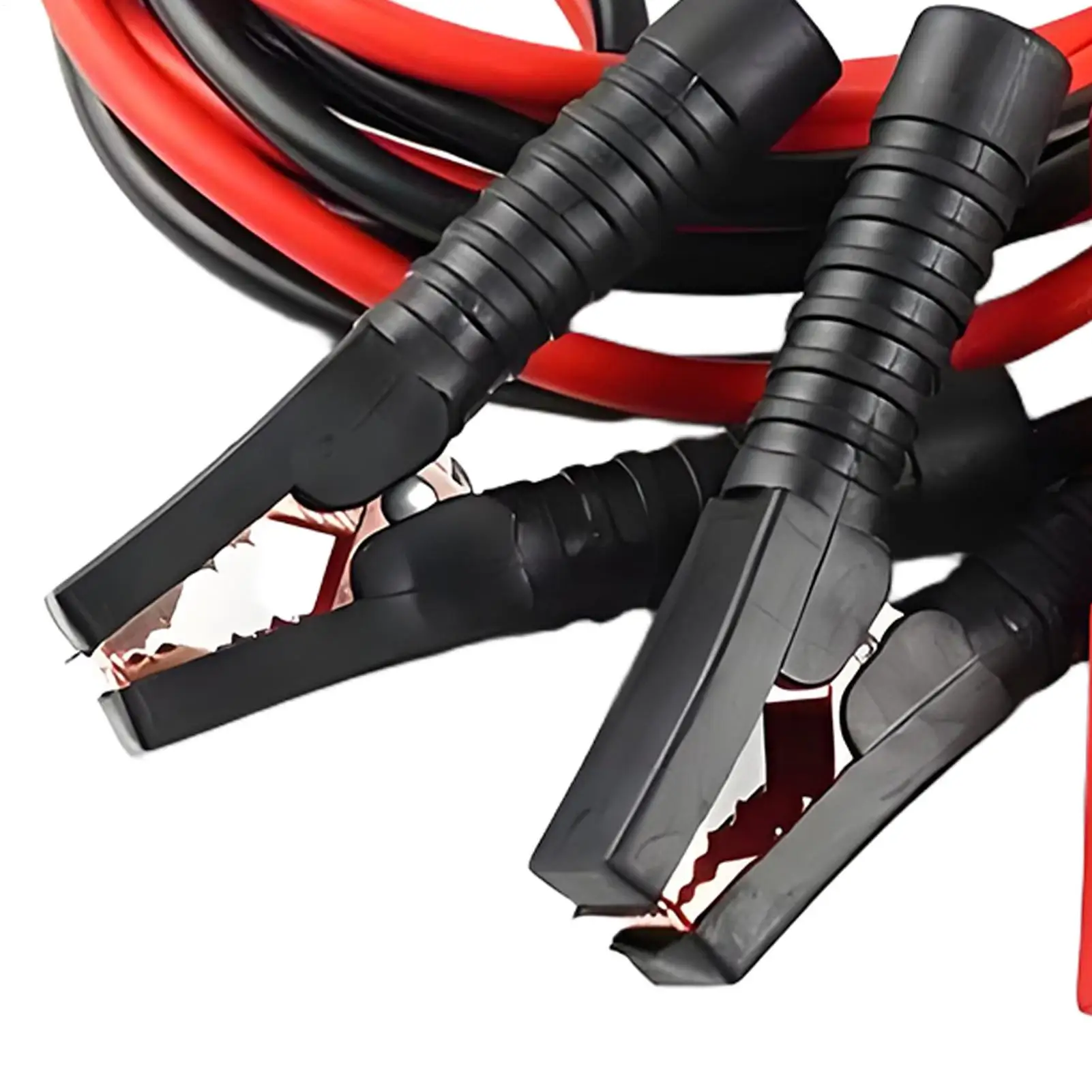 Battery Leads Insulation Protection Current Transfer Anti-Slip Handle Car Jump Starter Cable For Truck SUV Motorcycle RV Lawn view 5