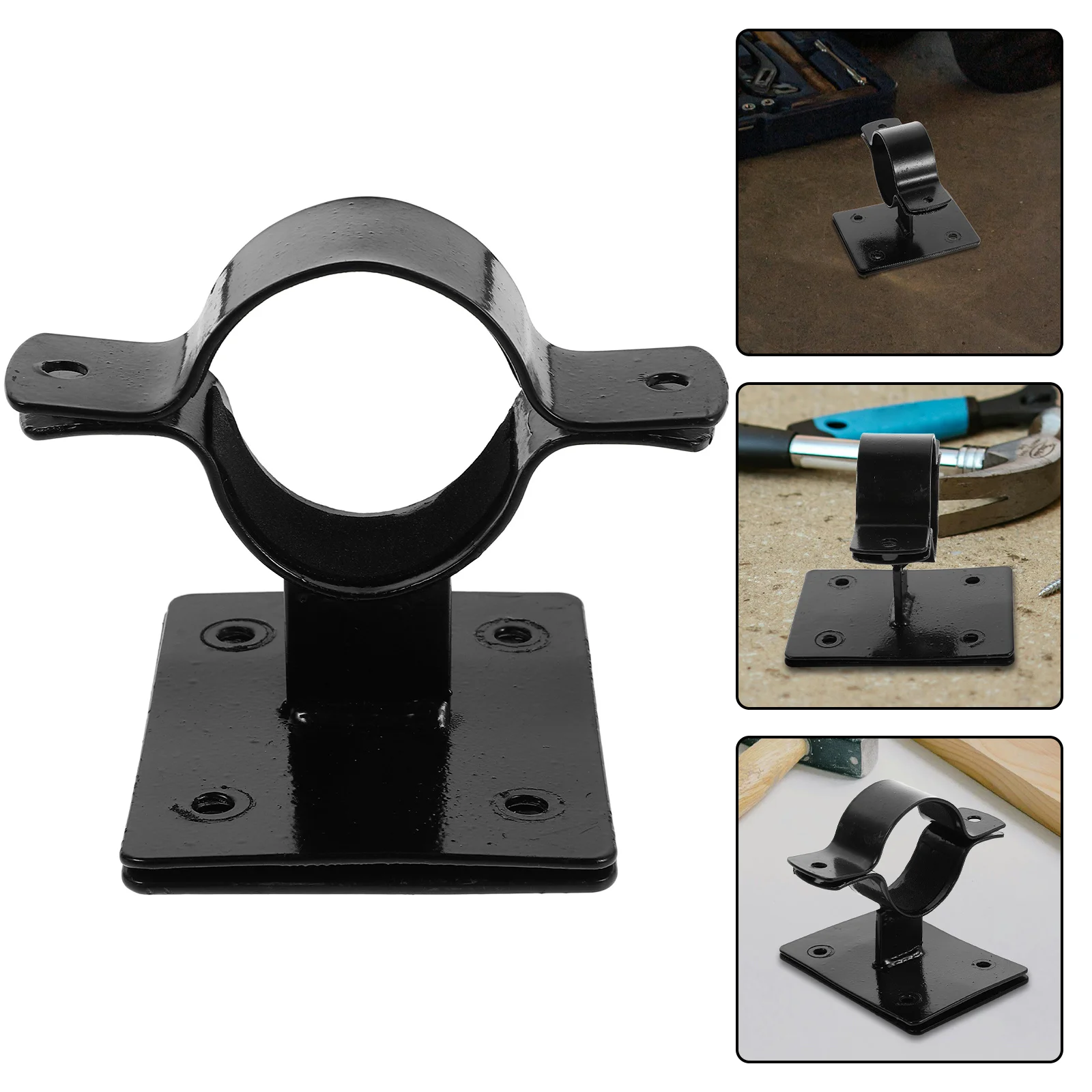 

Bike Front Basket Iron Rack Durable Fixed Bracket Easy Install for Electric Bicycle Storage Holder Cycling Cargo Rack