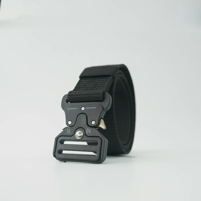 حزام الجيش التكتيكي للرجال ، الصيد في الهواء الطلق ، قتال متعدد الاستخدامات ، جودة عالية ، متين ، سلاح البحرية ، قماش ، منتج رجالي