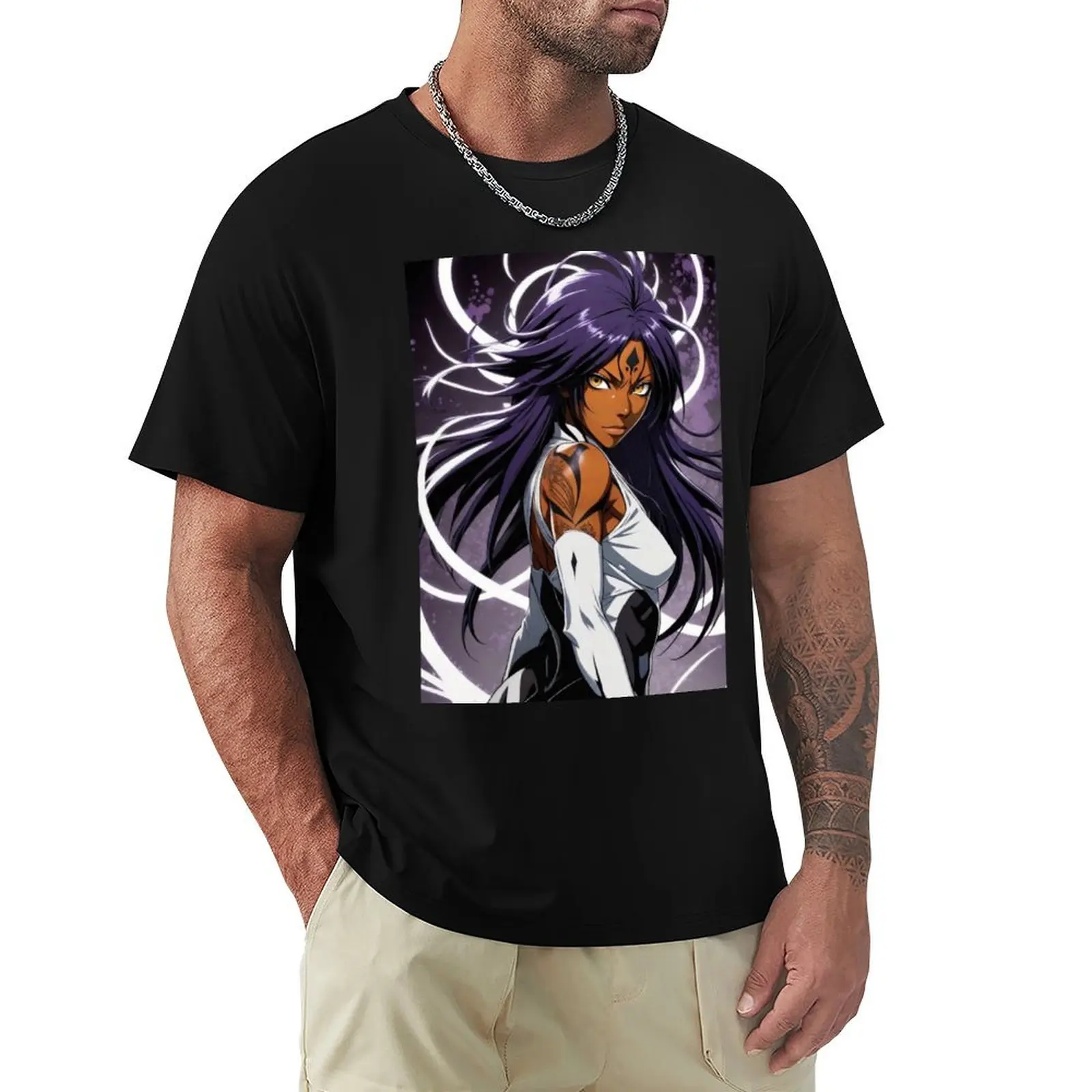 

Yoruichi Hot T-Shirt football t shirt boys whites kawaii clothes mens graphic t-shirts pack
