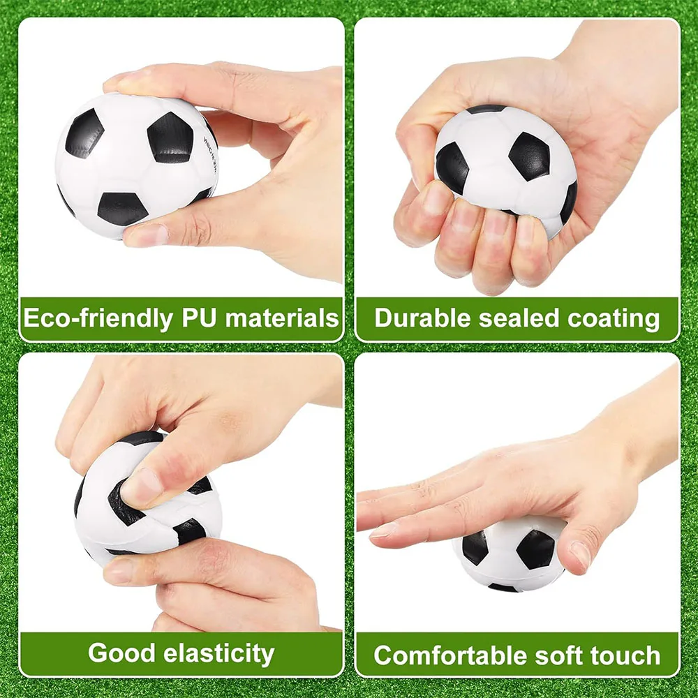 12/24pcs Mini Soccer Ball Fidget Spinner Soccer Balls Sports Party Decoration for Kids  Birthday Goodie Treat Bag Stuffers