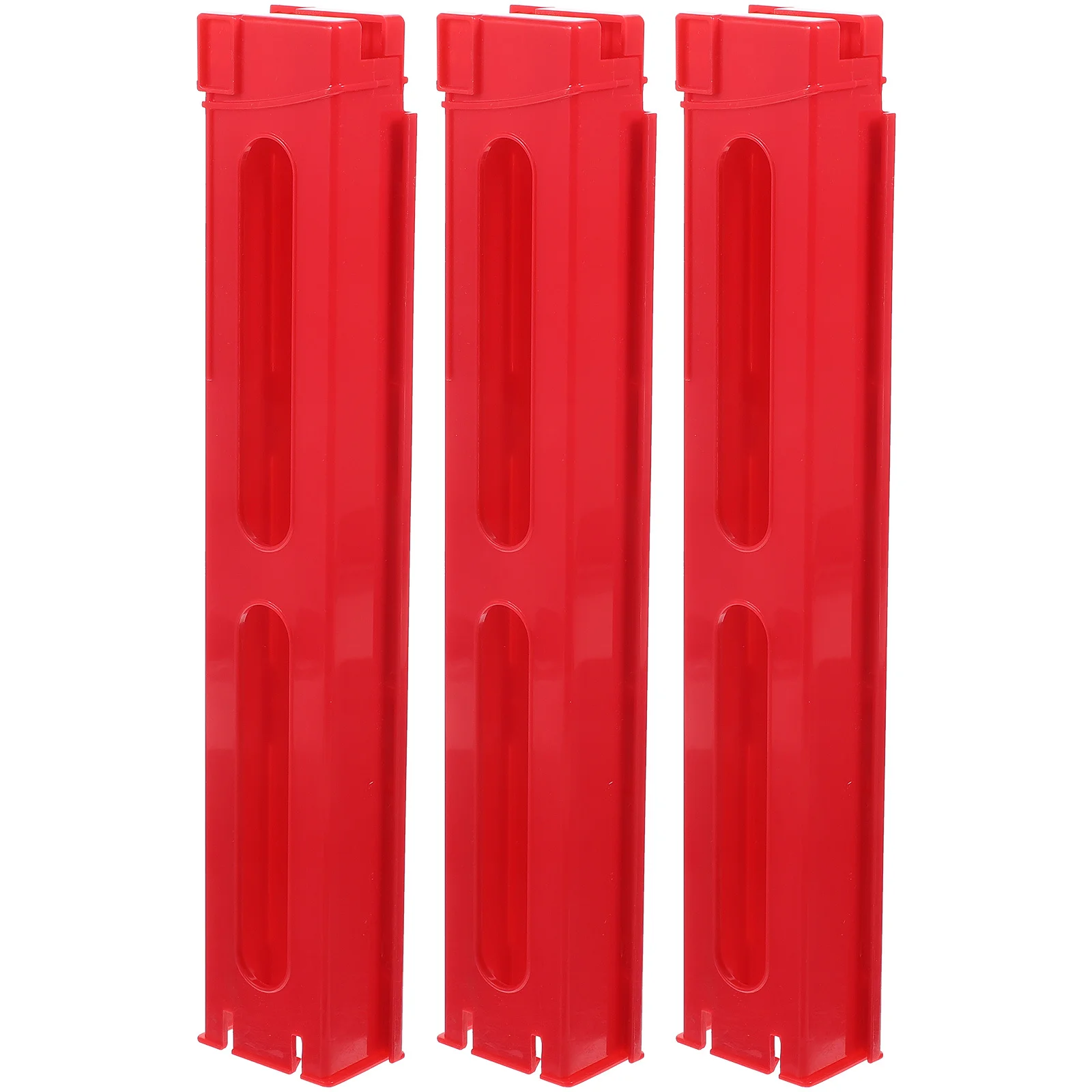 3 قطعة ملحقات قطار الدومينو تمديد كليب للأطفال التلقائي الدومينو وضع لعبة مجموعة لون عشوائي #3