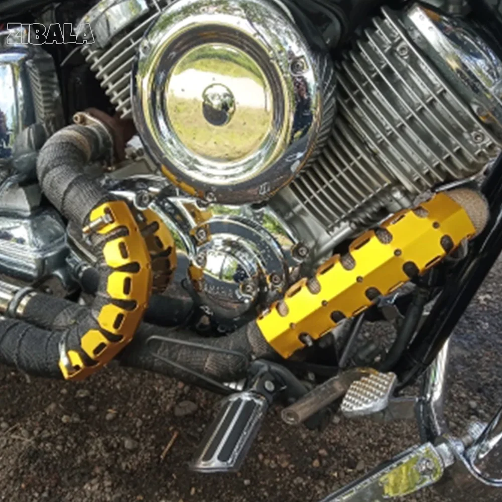 

For BMW R1250GS R 1250 1200 GS R1200GS LC ADV For Yamaha for KAWASAKI Accessories Exhaust Heat Shield Muffler Pipe Cover Guard