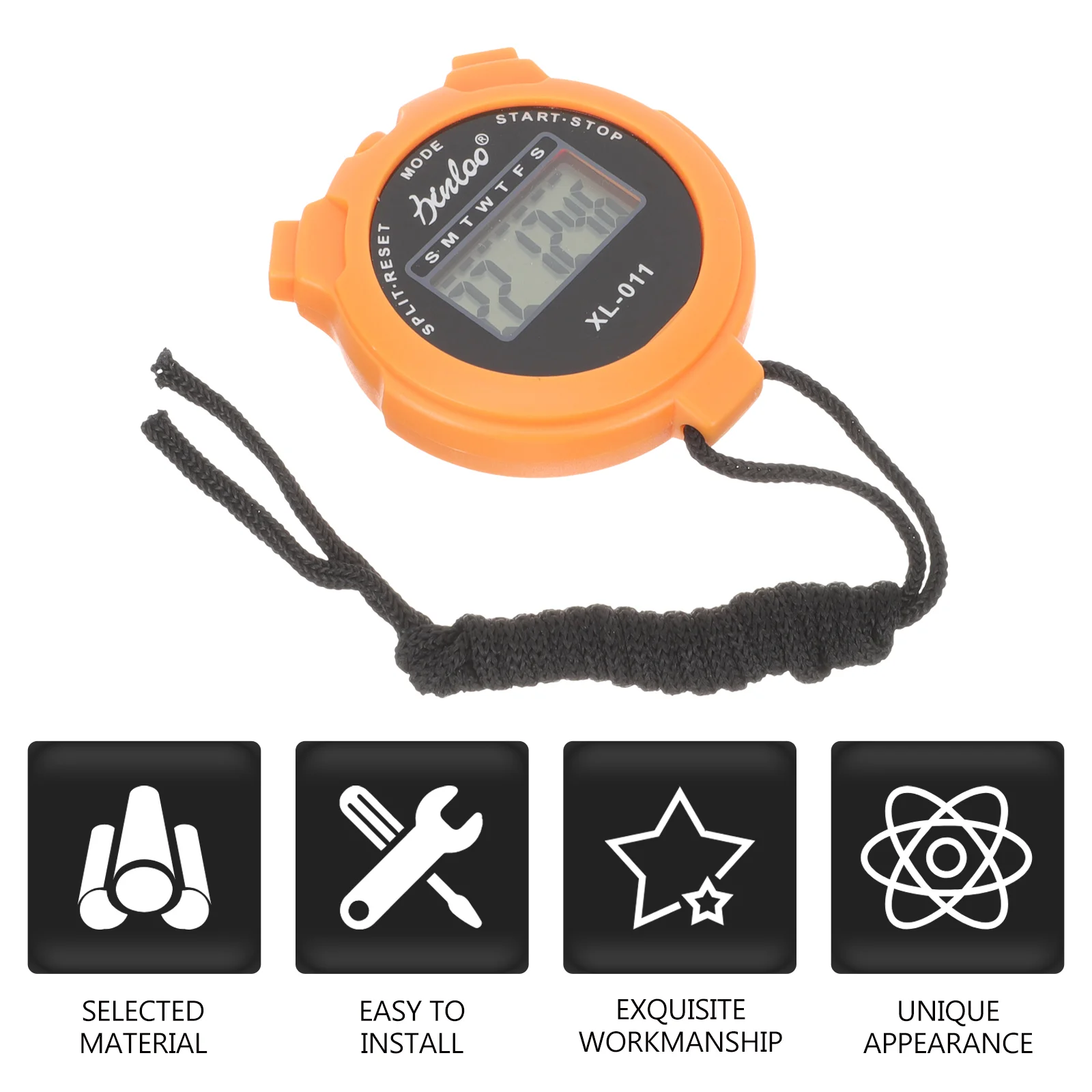 Referee Stopwatch Timer Digital Small and Whistle Water Proof Toddler