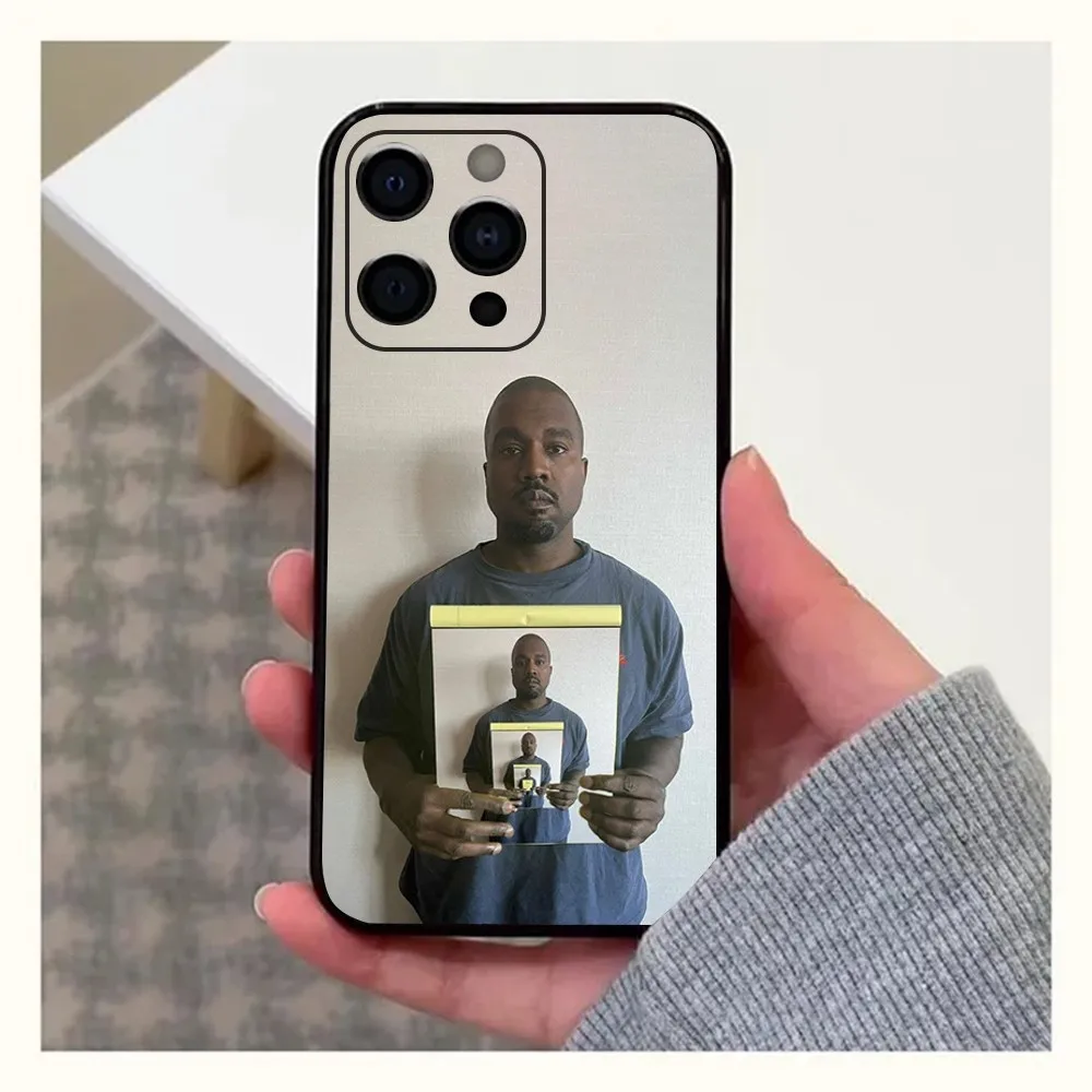 Funny Kanye West Ye Phone Case For Apple iPhone 15,14,13,12,11,Pro,X,XS,Max,XR,Plus,Mini Soft Black Cover