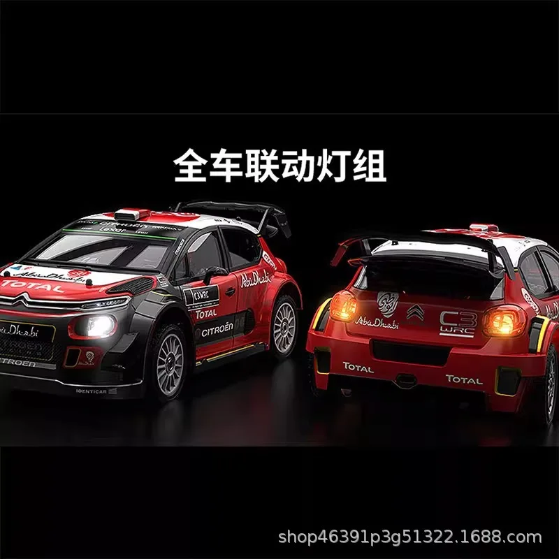 MJX HYPER 1:7 Brushless 7303 Auto da corsa telecomandata C3 Simulazione Citroen Veicolo fuoristrada ad alta velocità Giocattolo RC Auto