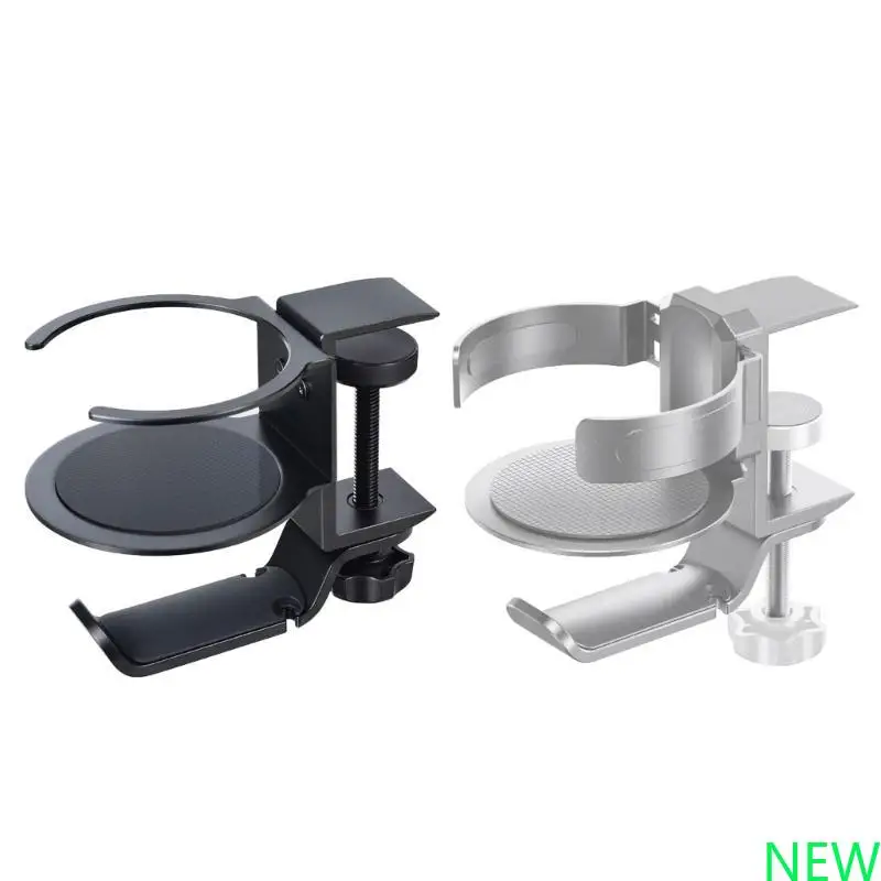 

360 градусов вращающейся настольной чашки Clap Clip Desktop Computer Desk Pired Cup Cup