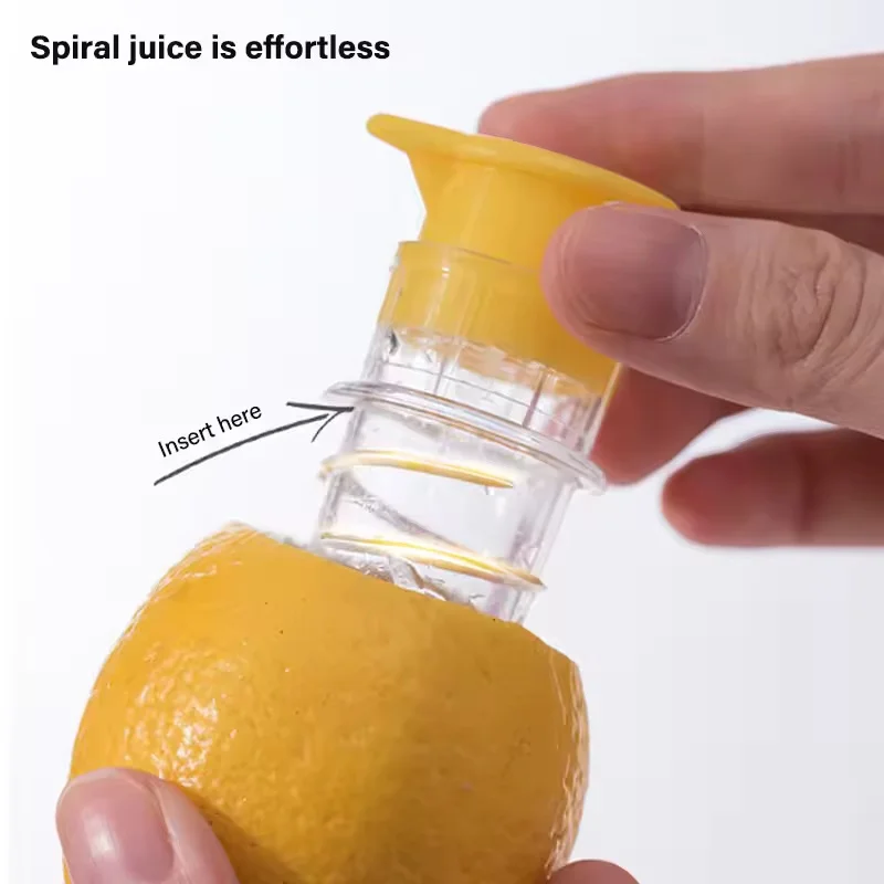 

Reusable Washable Manual Lemon Juicer Portable Squeezer for Lemon Orange Limes Home Kitchen Essential Tool