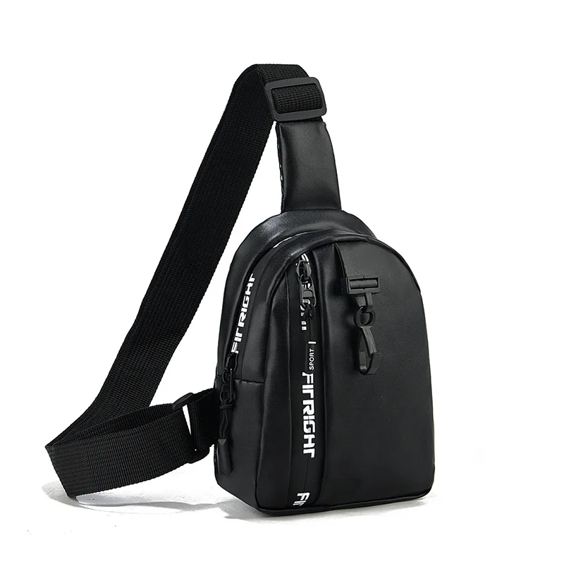 

Новая нагрудная сумка через плечо, модная байкерская сумка с широким ремешком в тон, сумка для телефона для мужчин и женщин, спортивные походы