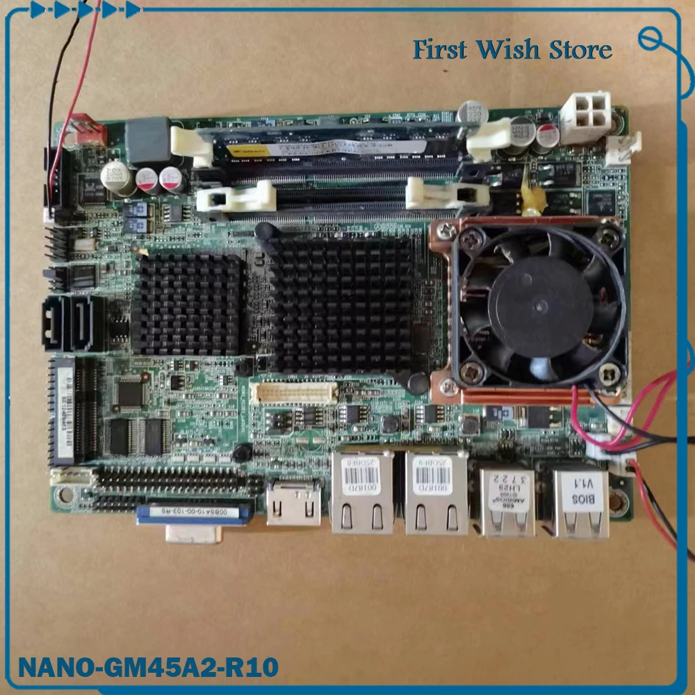 

For IEI Industrial motherboard Dual-network-port NANO-GM45A2 NANO-GM45A2-R10