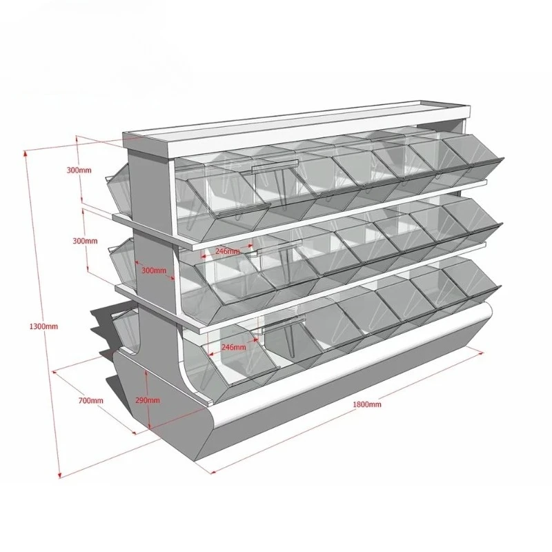 كاندي جندول الحلو عرض الرف الخشب حلوى السكر حامل عرض حالة عرض اسكيمو كاندي رفوف العرض #2