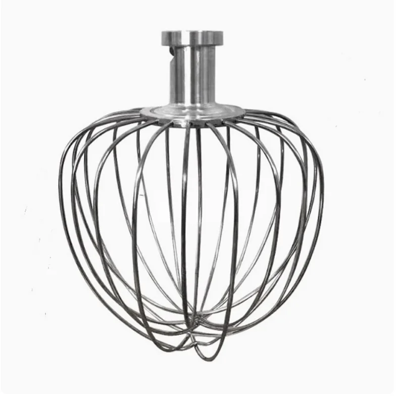 계란 공을 구타하기 위한 7L 베이킹 기계 액세서리를 죽이는 요리 기계 휘핑된 공을 크림으로 휘젓습니다