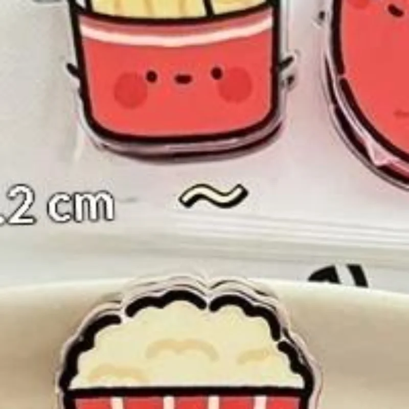 9 pièces de pinces de scellage mignonnes à motifs de dessins animés, porte-notes, pinces en PP, ornements mignons pour étudiants, papeterie mignonne