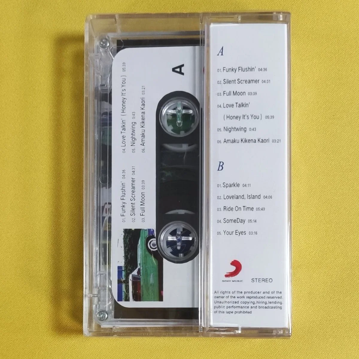 Vintage Tatsuro Yamashita Music Magnetic Tape COME ALONG 2 Album Cosplay Cassette Soundtracks Box Walkman Recorder Car Tape Gift