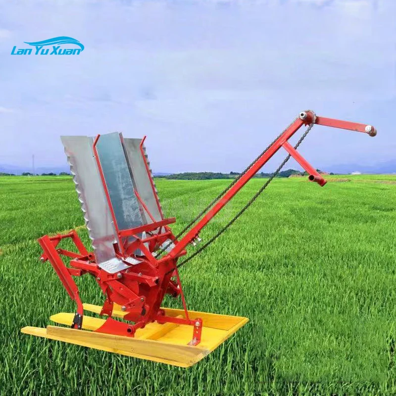 

Small Manual 2 Rows Rice Seeding Machine Hand Agricultural Paddy Seed Planting Transplanter