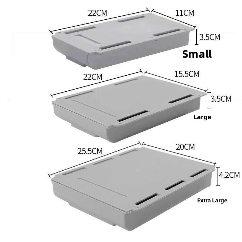 new-double-sided-adhesive-office-supplies-document-storage-box-hidden-drawer-style-home-money-organizer-plastic-box