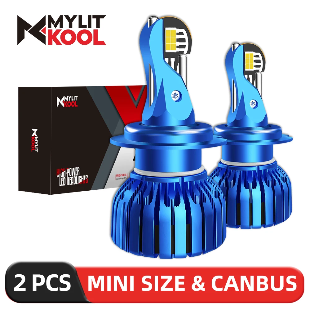 

MYLIT KOOL 1100W High Power 55000lm H4 Headlight Bulb H1 H7 H11 9005 HB3 9006 HB4 9012 HIR2 Car Headlight CSP 6000K Led Lights
