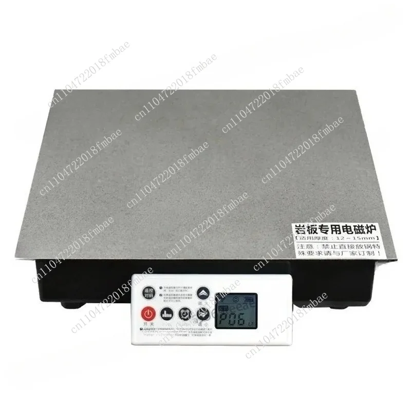 high-power island concealed household Invisible induction cooker for rock slab dining table Hidden wireless