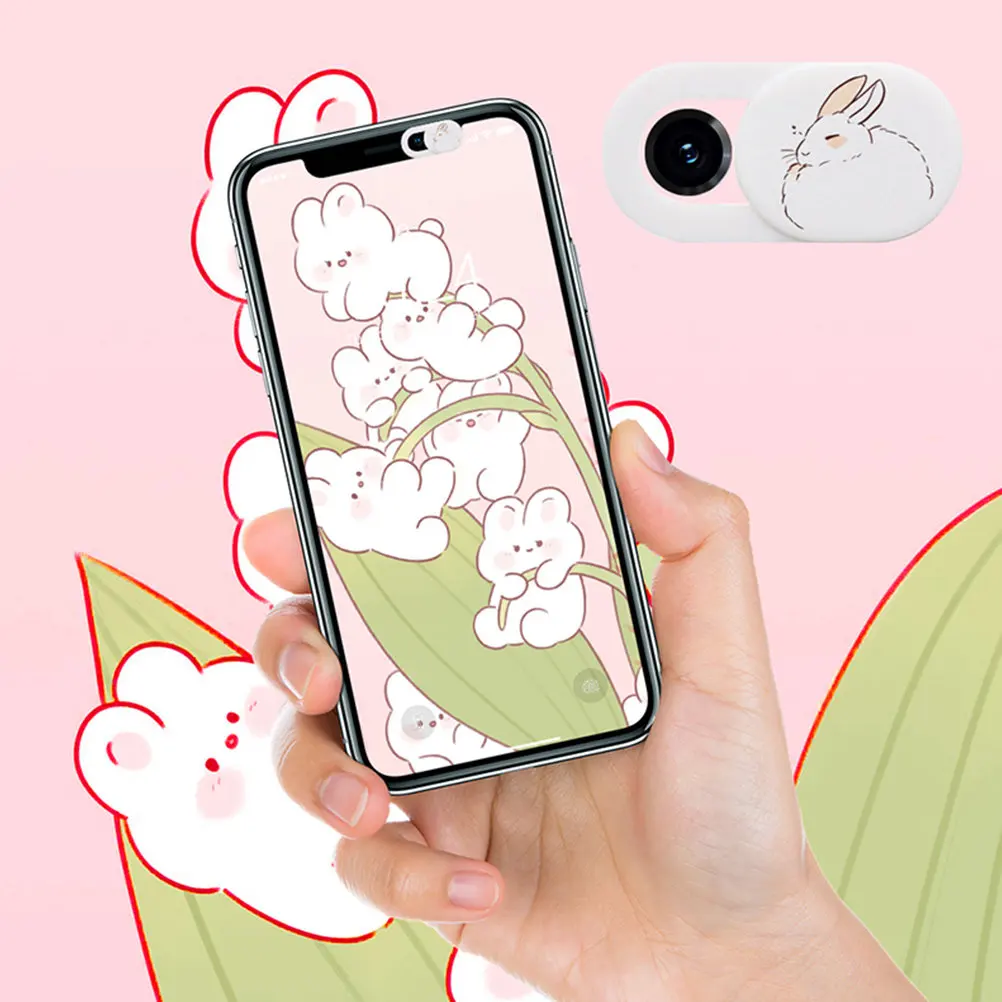 

3Pcs Webcam Privacy Cover ABS Material Slide Open Close Smoothly for Computer Tablet Mobile Webcam Slider Lens Protector Blocker