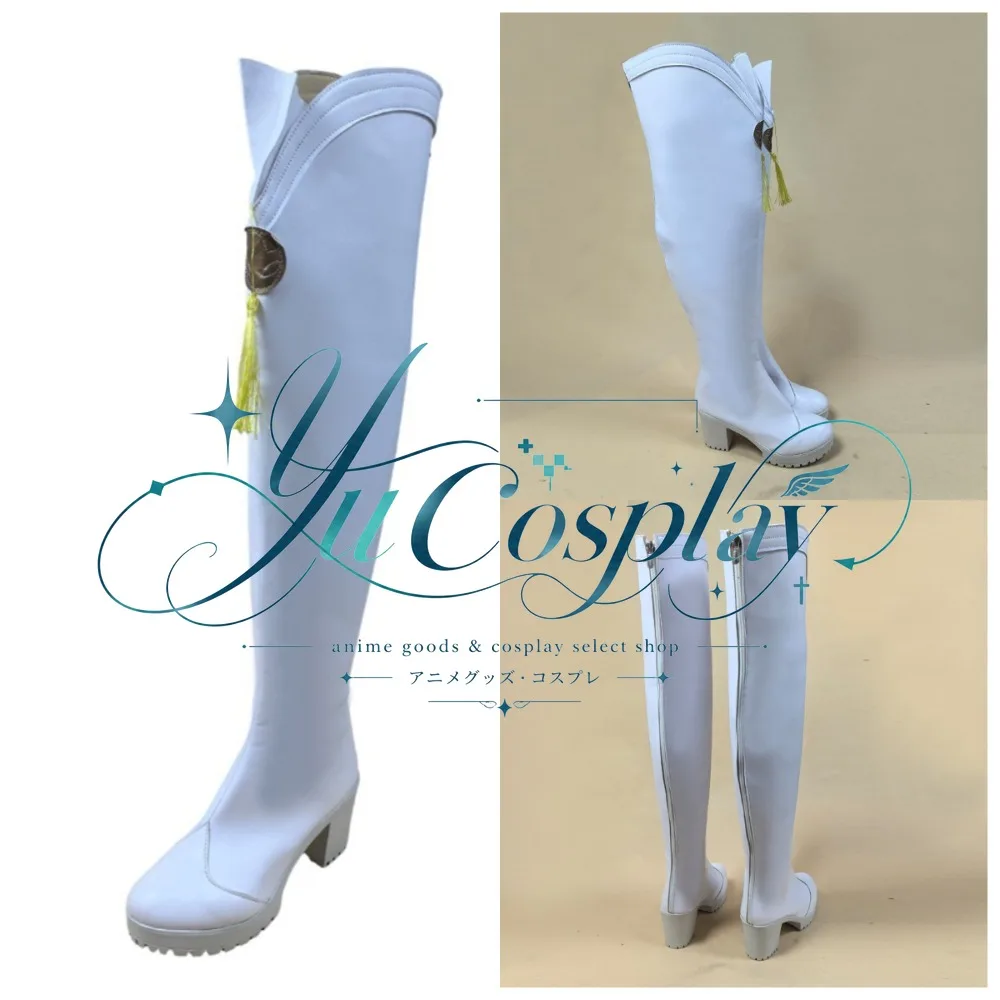 Kamitsubaki ARU Cosplay Shoes Virtual Singer Anime Boots Stage Performance Costume Footwear