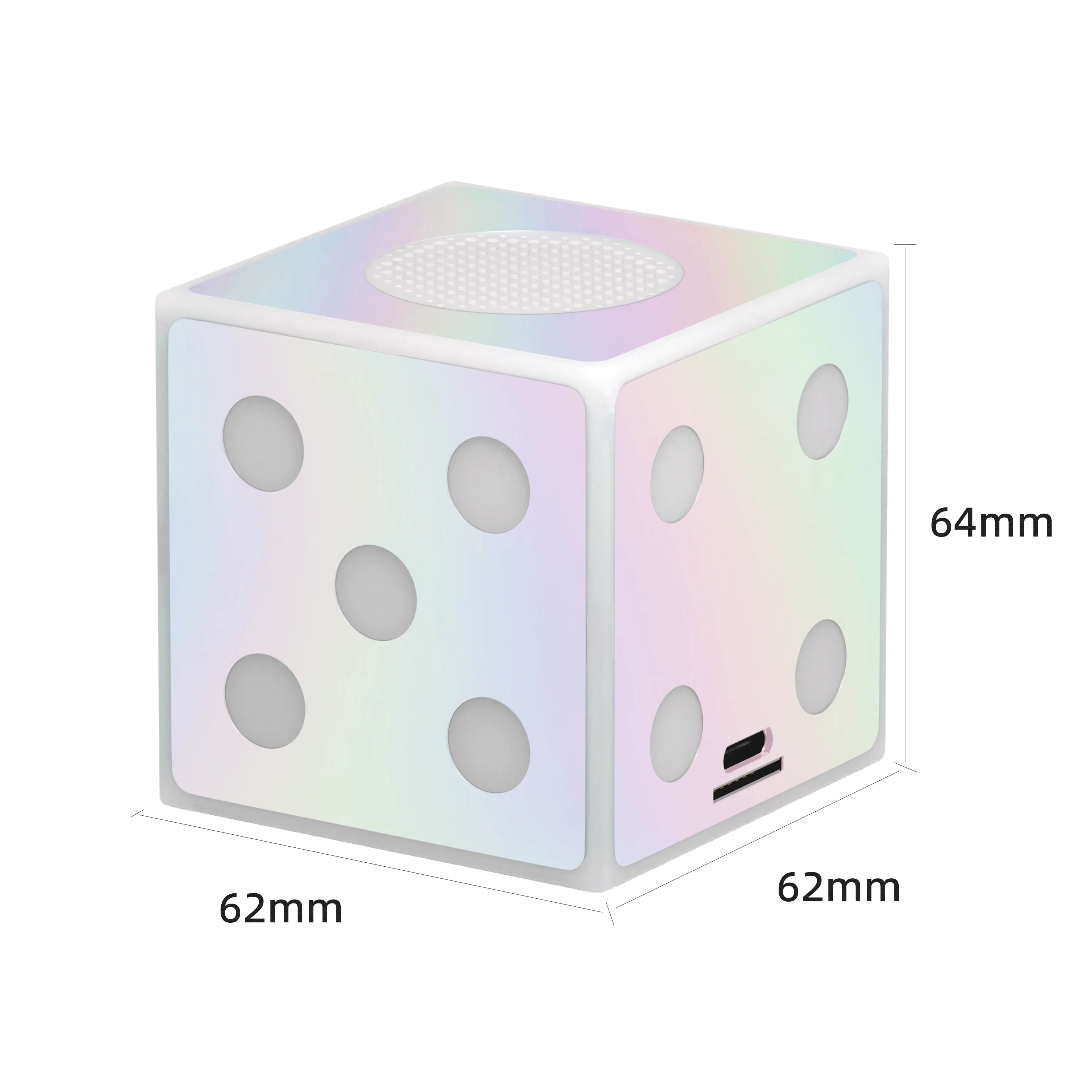 2025 New Mini Portable Bluetooth Speakers Led Lights High Power Speaker For Outdoor Indoor Home Party USB Subwoofer Sound box