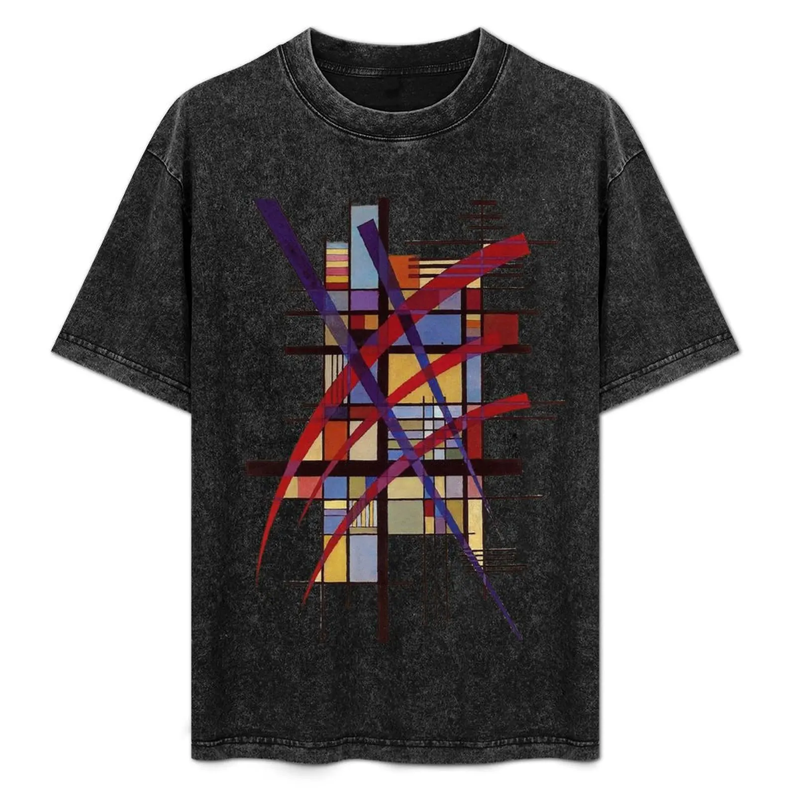 

HD “Sign with Accompaniment” (1927) by Wassily Kandinsky T-Shirt t shirts with prints funny t shirts cotton T-Shirt