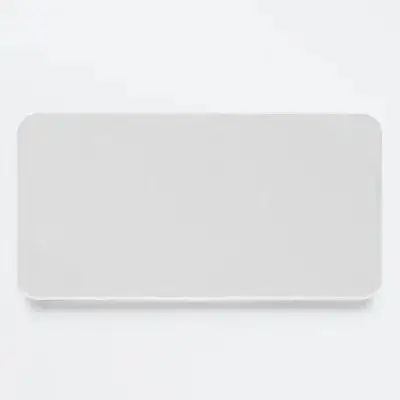 1Set Watercolor Palettes Box Elegant Rectangular Shape Light Weight Iron Storage Box with Empty Watercolor Tin Sub-Packing Pans