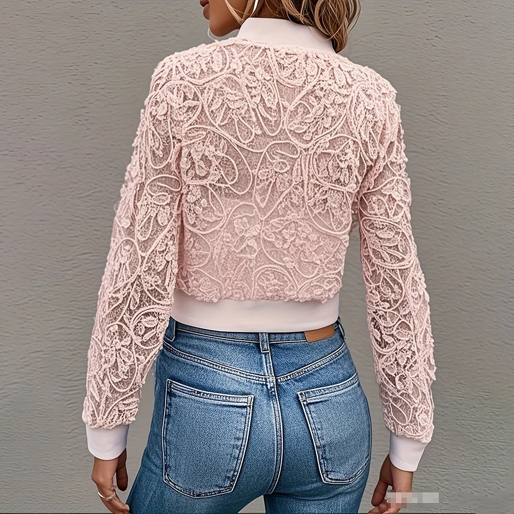 Breathable Polyester Women's Fashion Zipper Cardigan for Summer Vacation Outdoor Relaxation and Weekend Getaways