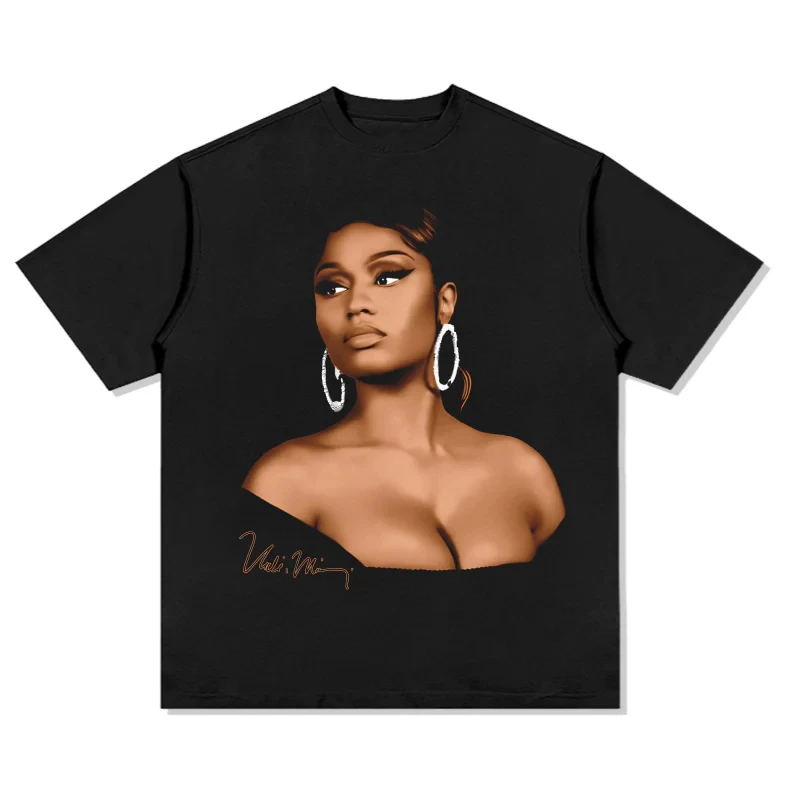 

Новая футболка унисекс NICKI MINAJ с принтом, хлопок, Y2K, весна/лето 2026, модная, ретро, удобная, с коротким рукавом