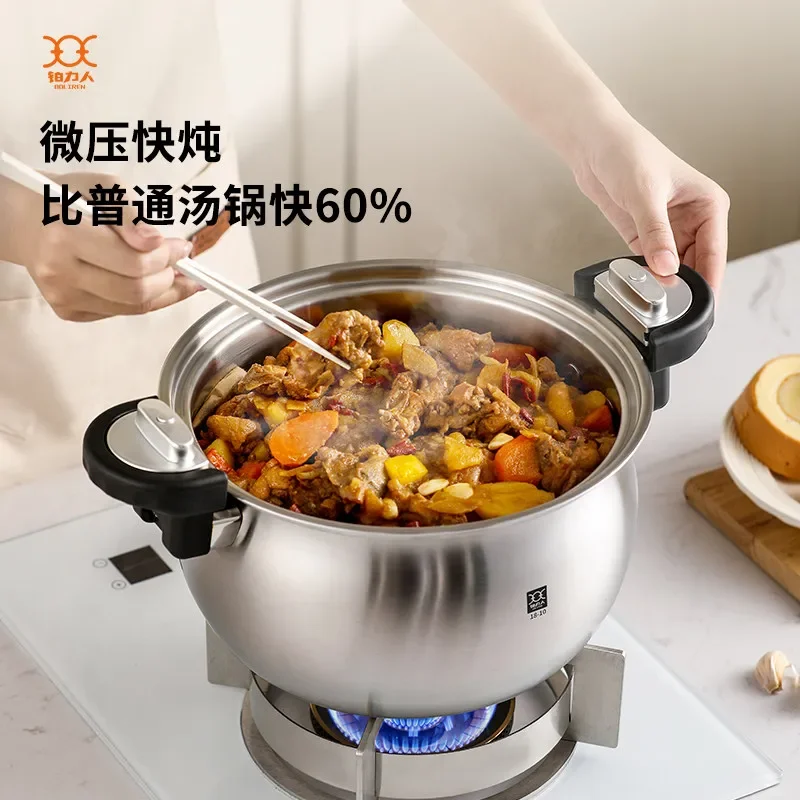 Micropressure stew cooking pot stainless steel instant hot pot cookware kitchen accessories Soup pots for cooking pots and pans