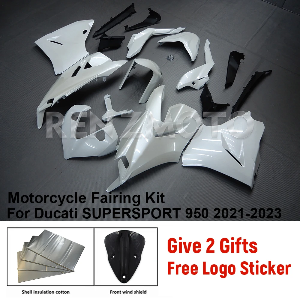 

For Ducati SUPERSPORT 950 2021-2023 Motorcycle Fairing Kits Motorcycle ABS Fairing Kits Extra parts see description below