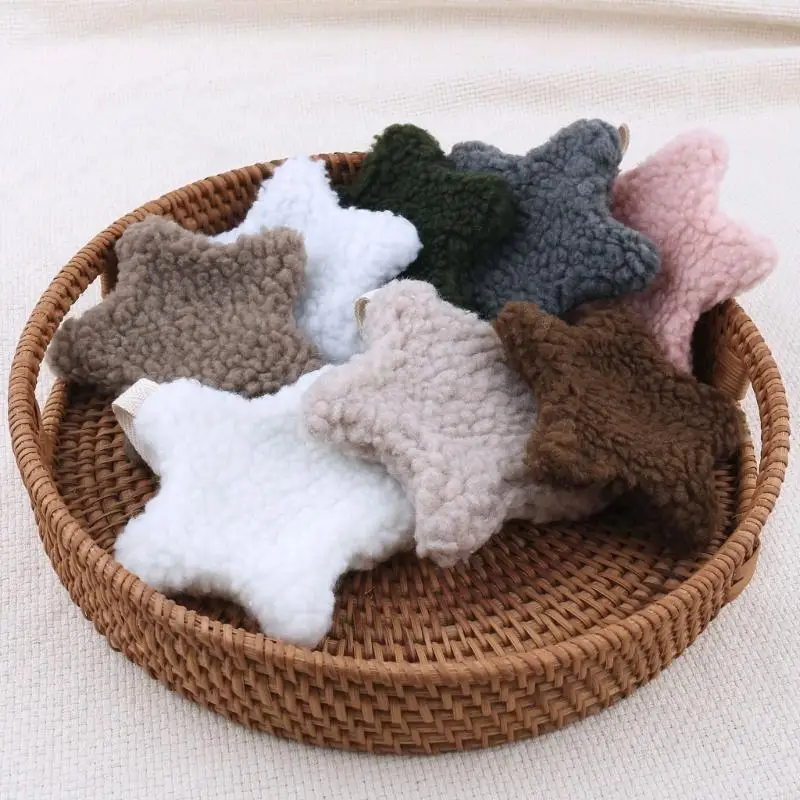 J2HD Anti-Drop Teether Chain Ornament Nipple Chain Teething Toy Decors Pacifier Star Pendant Baby Soother Infant Shower Gift