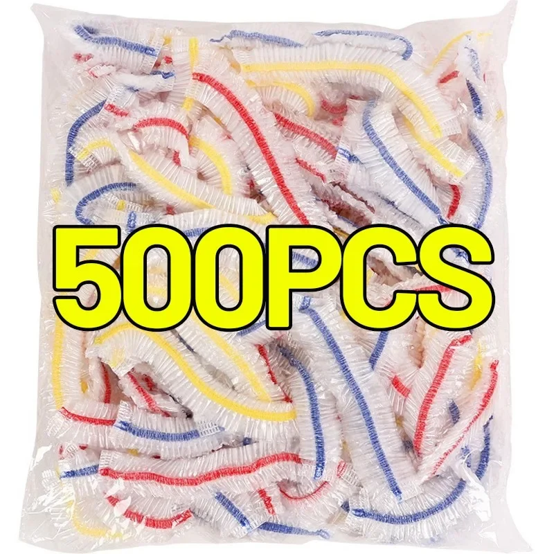 500/100 قطعة غطاء للطعام القابل للتصرف الملون غطاء مرن التفاف الطازجة فيلم حقيبة الغذاء الصف حقيبة التخزين الثلاجة منظم مطبخ