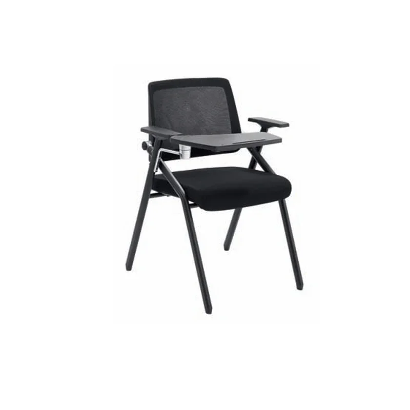 Metal Frame Armless Stacking Chair Training Staff Use Conference Guest Chair Office Visitor Chair