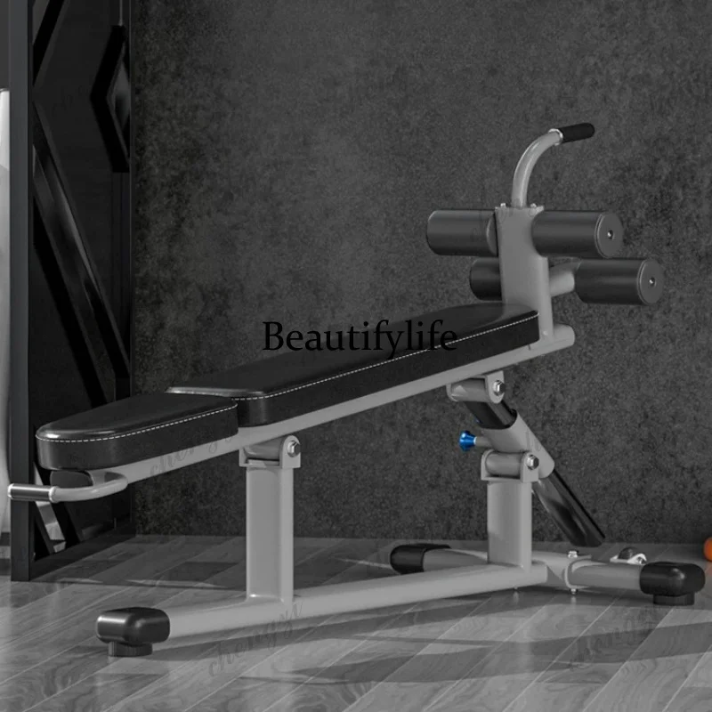 Lower Oblique Abs Plate Sit-up Stool Assist Commercial, Home Abs Trainer Core