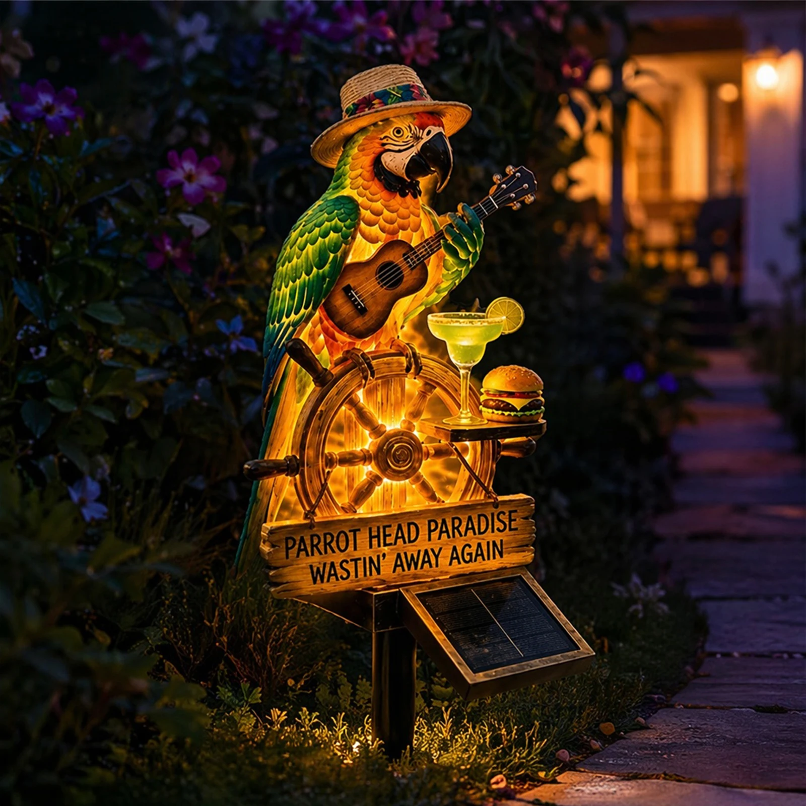 Lampe solaire décorative en fo - Outdoor Lighting For Backyard avis et prix