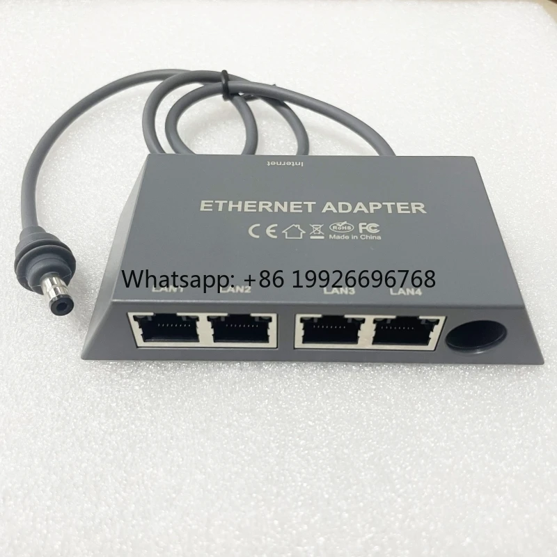 Multi Ports Network RJ45 LAN 4 Ports Starlink Gen 3 MINI Ethernet Adapter