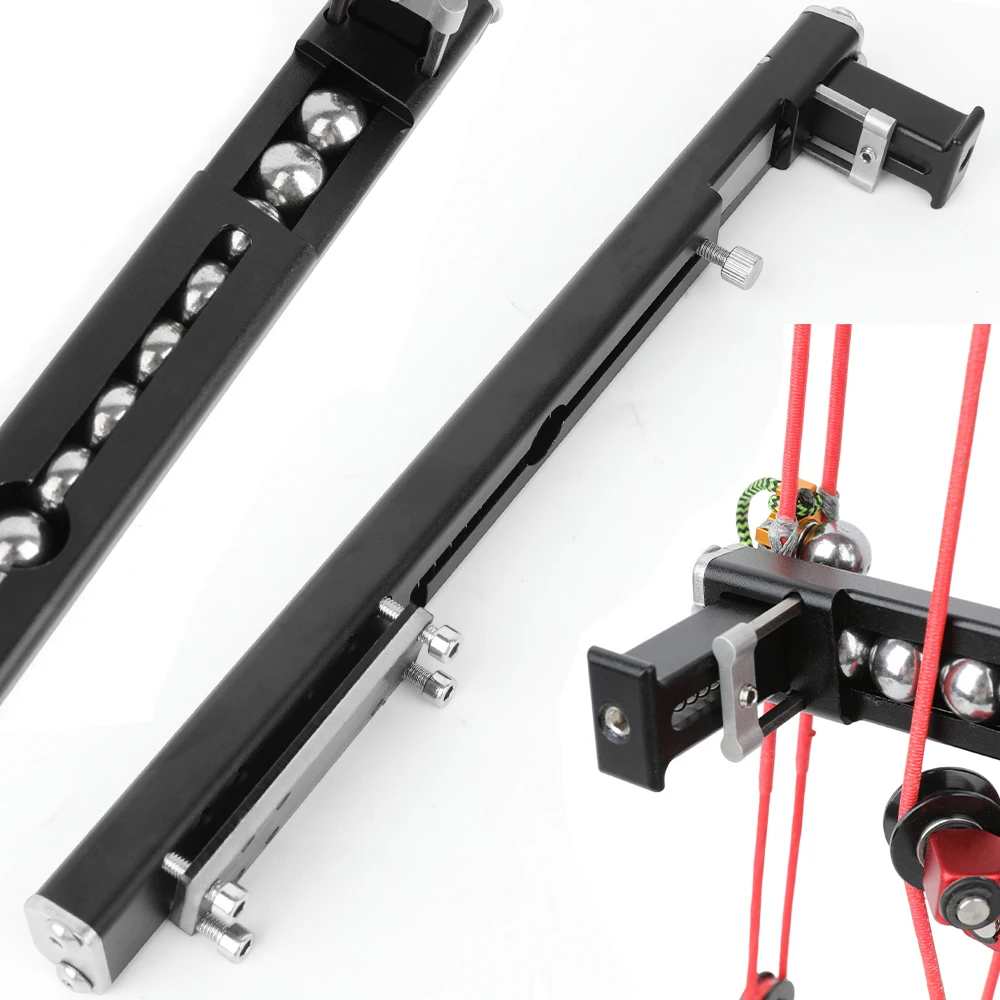 

Dual-use Compound Bow Shooting Steel Ball Installation Tool Aluminum Steel Ball Launcher Fit 12-13mm Ball Bow Hunting Archery