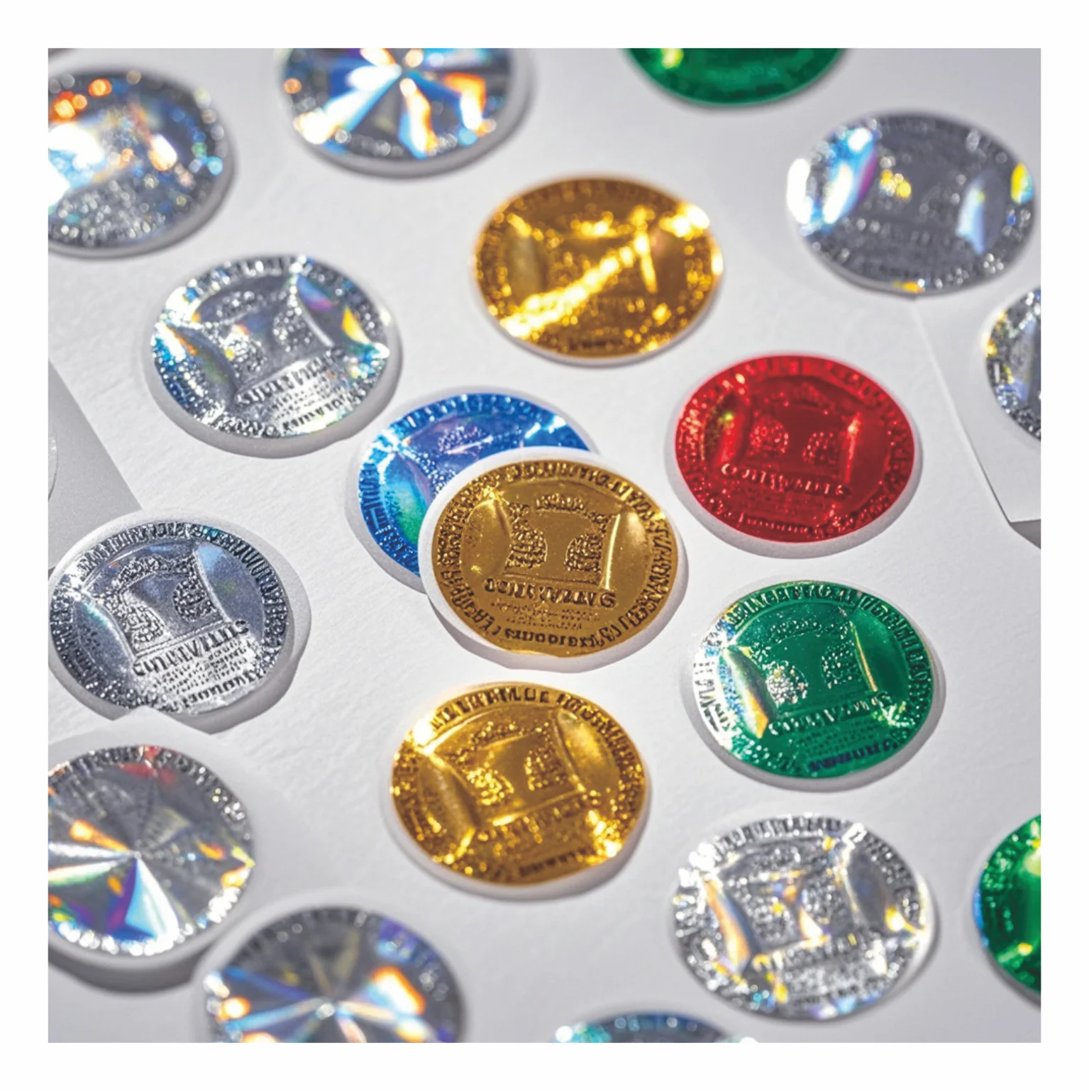 

Brand New Circular Hologram 3D Sticker For Reflective Label Holographic Sticker Label For Wholesales