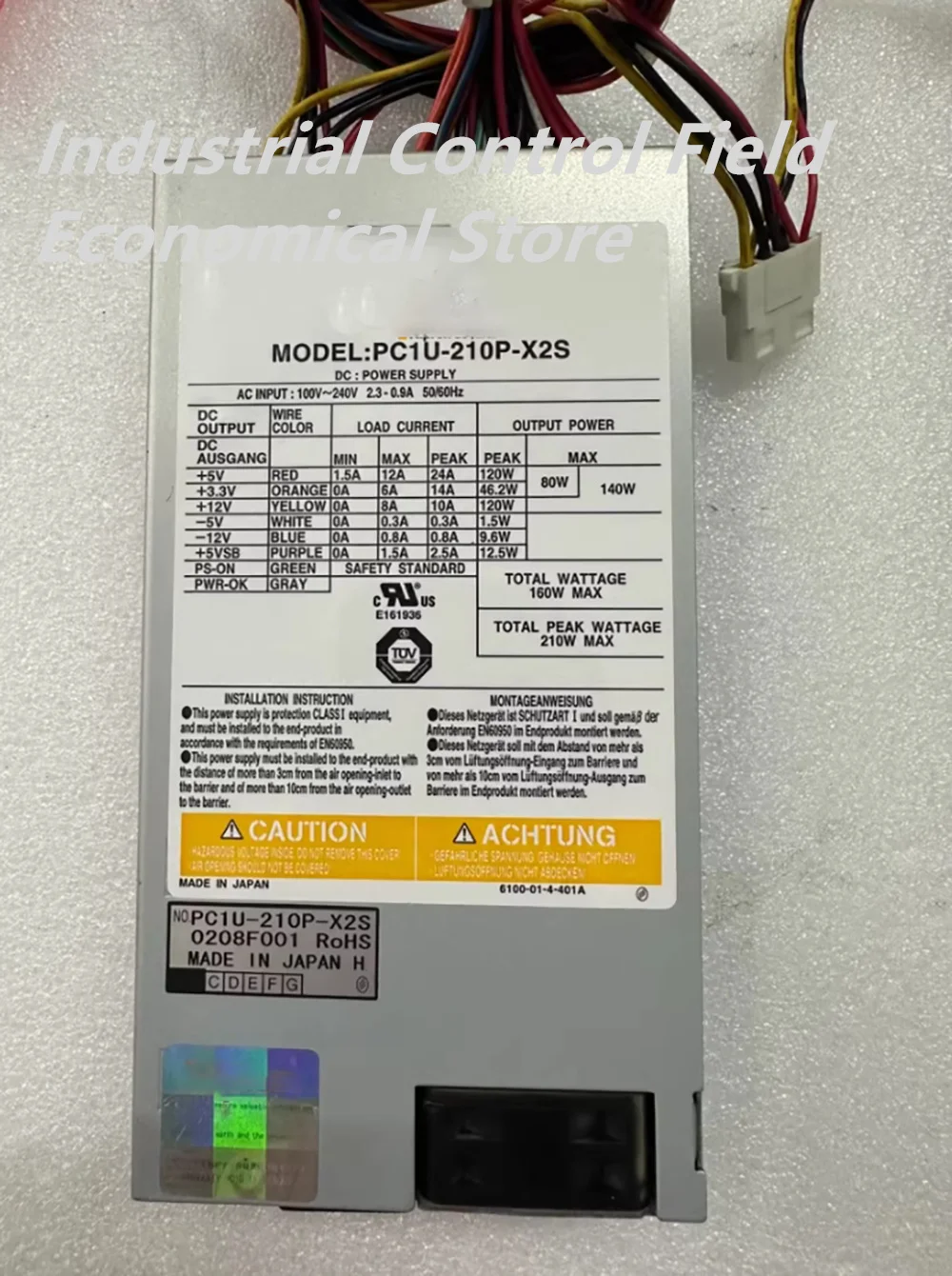 FOR Nipron PC1U-210P-X2S Industrial computer power supply