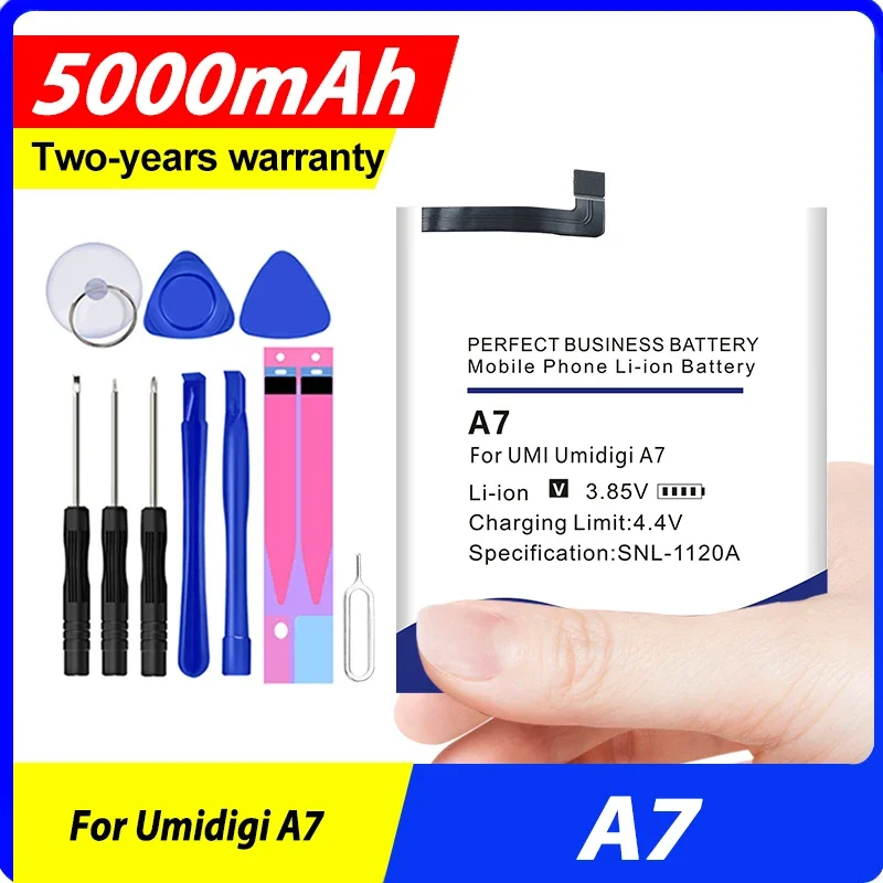 

DaDaXiong High Quality 5000mAh Umidigi A7 Replace Battery For Umidigi A7 Bateria + Kit Tools