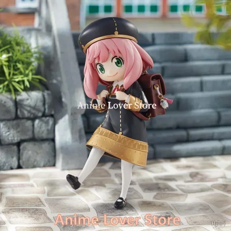 In Stock Bandai Original BANPRESTO SPY×FAMILY ESPRESTO-School style Anya Anime Figure Toys for Kids Gifts