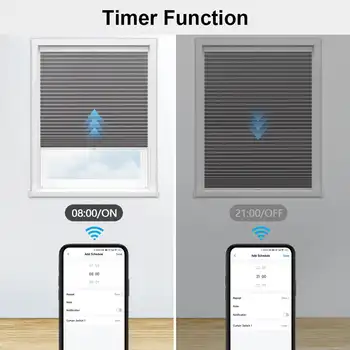LoraTap Tuya Smart Life WiFi curtain & blind switch — motorized roller shutter control with Alexa/Google voice support 6